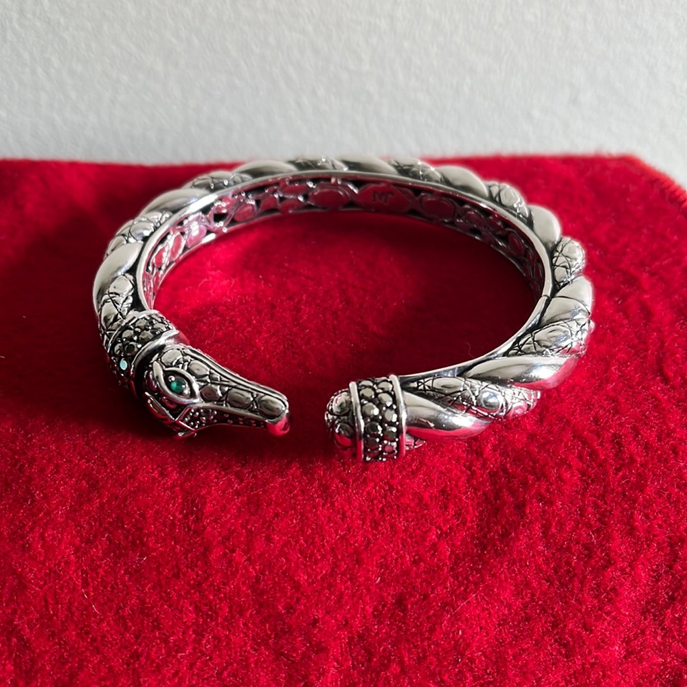 JAI for John Hardy cuff croco bracelet